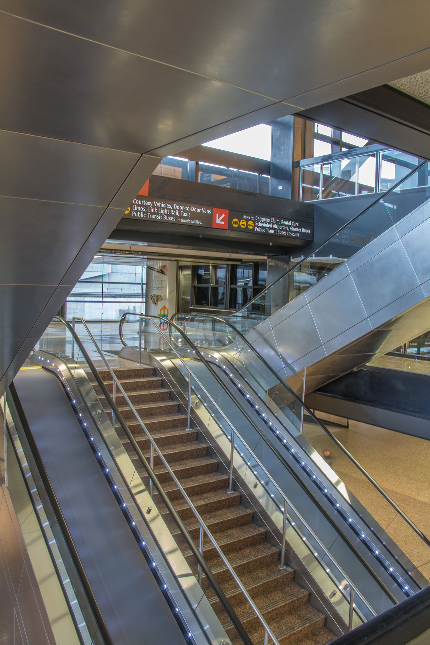 SeaTac Main Terminal Elevators/Escalators, SSAF Vertical Conveyance